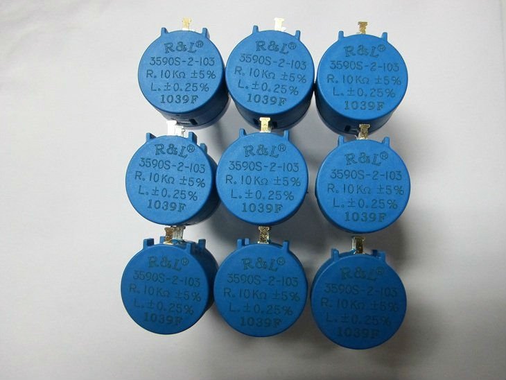 多圈線繞電位器 R&L-3590系列 